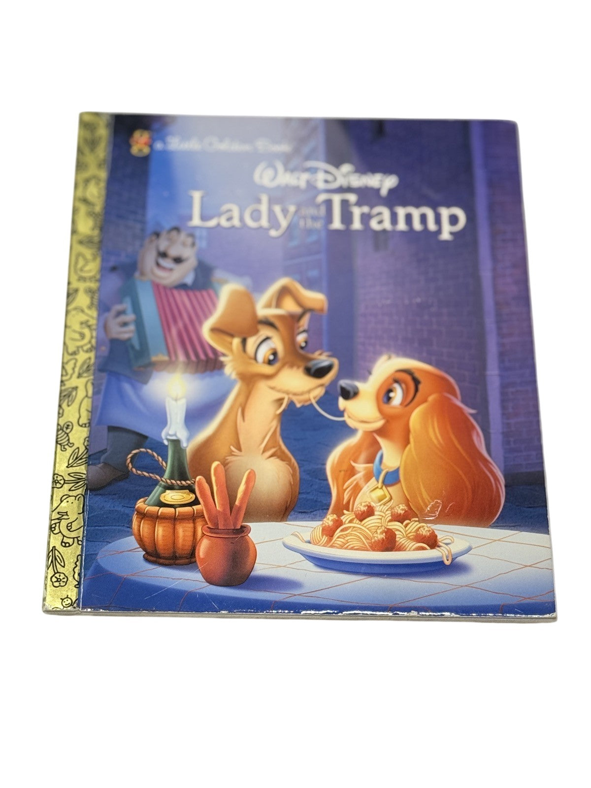 Walt Disney Lady and the Tramp Little Golden Book