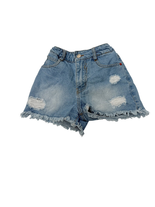 Jenni Love Distressed Denim Shorts Size 10