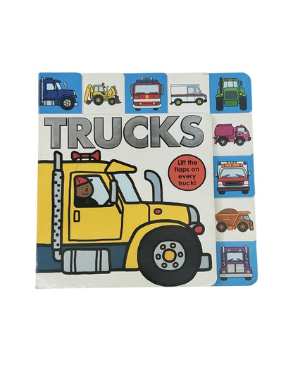 Trucks Lift-the-Flap Board Book Priddy Books