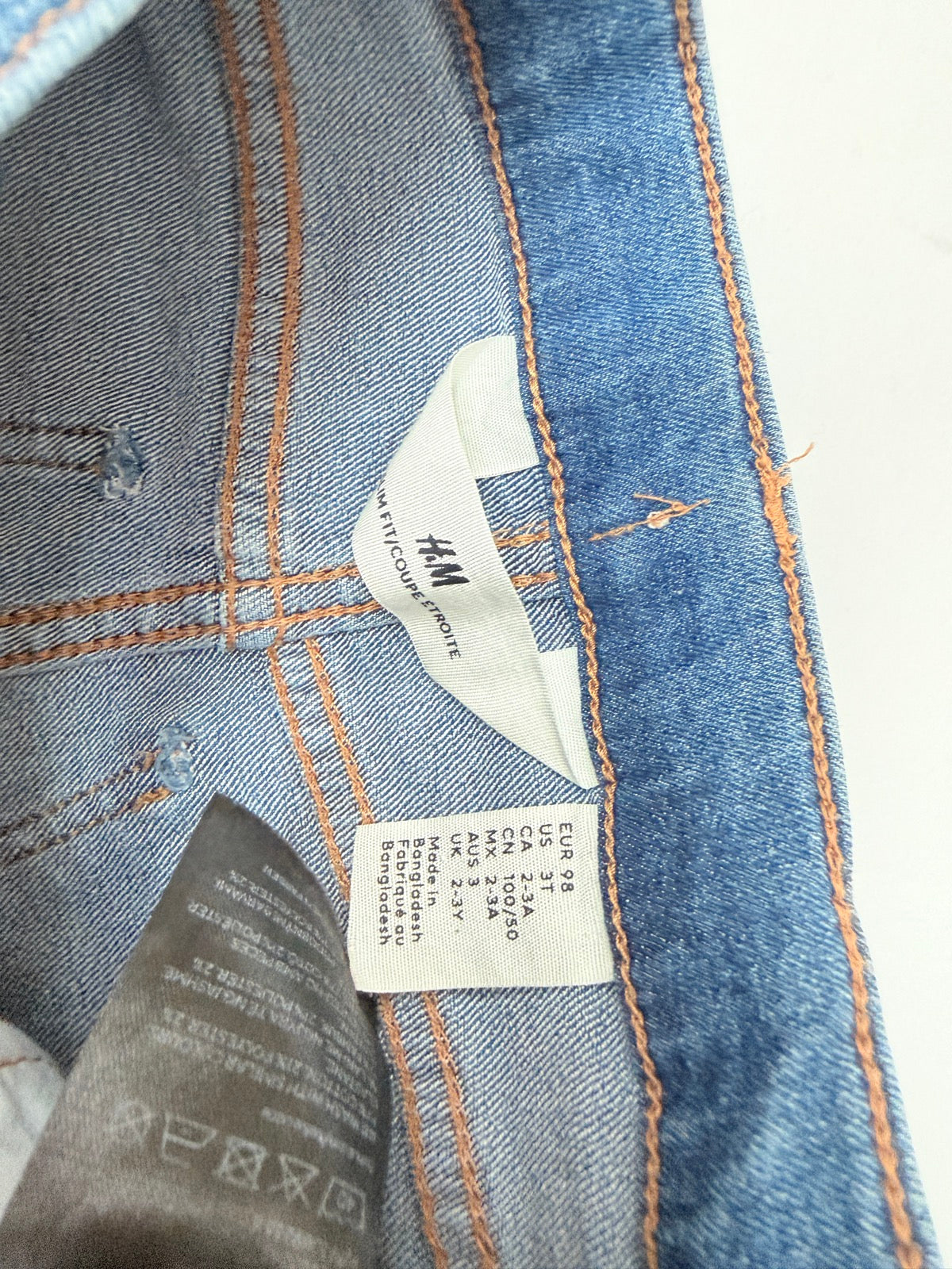 H&M Slim Fit Jeans 3T