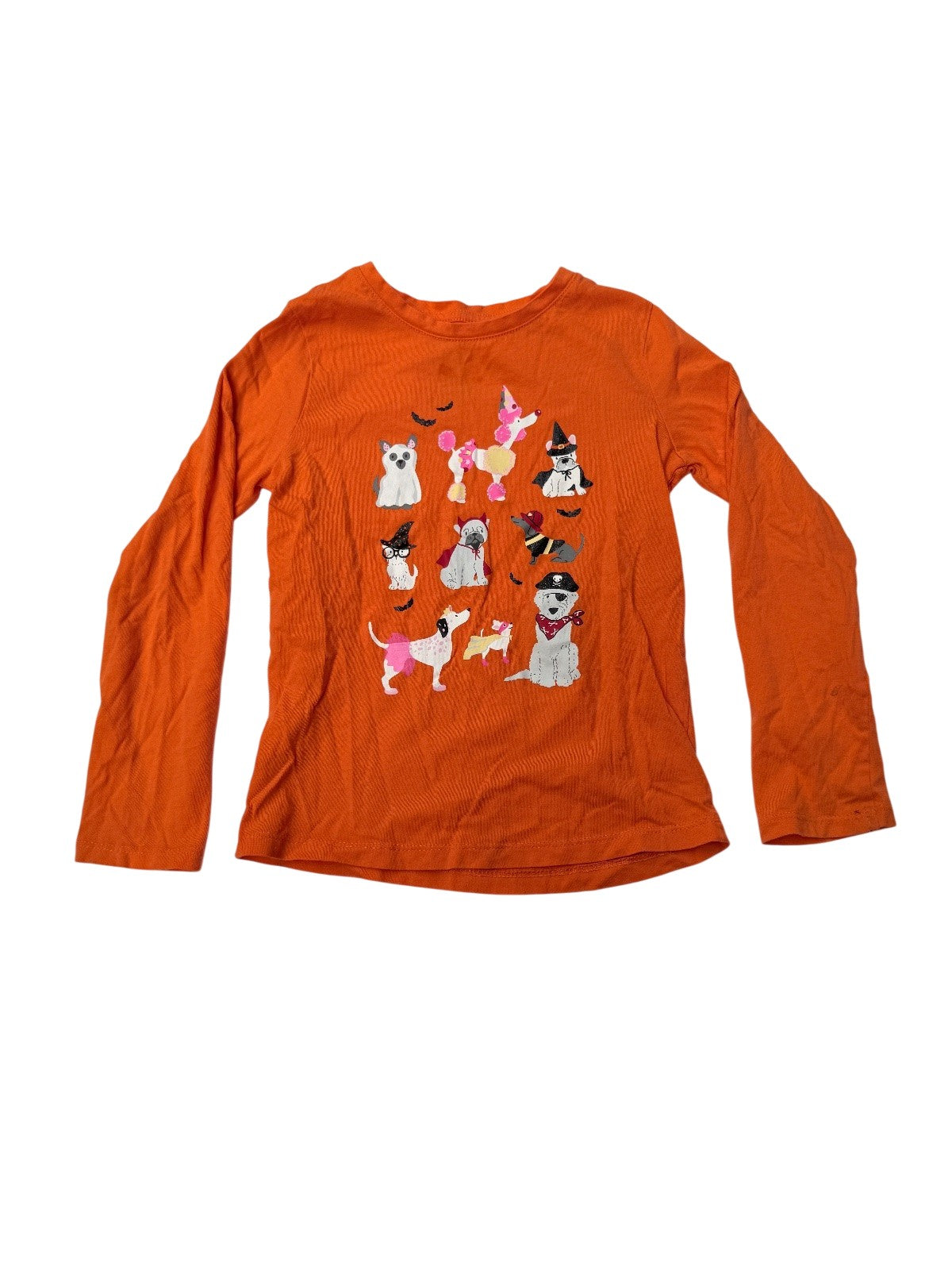 George Halloween Dogs Long Sleeve T-Shirt Size 6