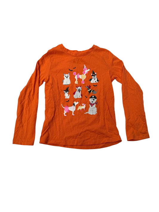 George Halloween Dogs Long Sleeve T-Shirt Size 6