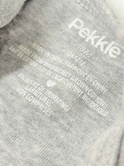 Pekkle Gray Musical Instruments Bodysuit 18M