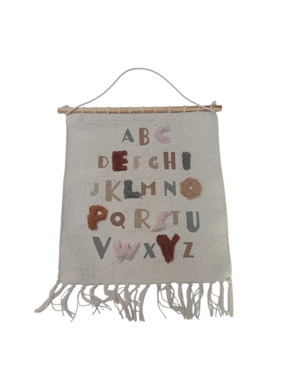 H&M Home Alphabet Woven Wall Hanging Decor