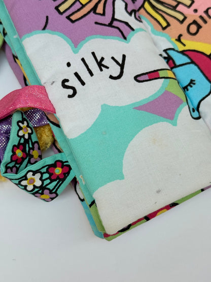Anne Wilkinson Jellycat Unicorn Tails Fabric Book