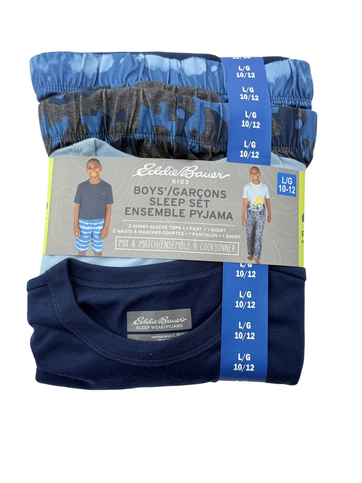 Eddie Bauer Boys Sleep Set Size 10-12Y