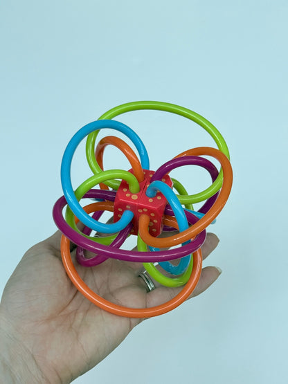 Manhattan Toy Winkel Rattle Sensory Teether Toy