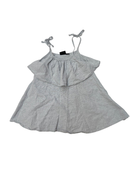 VONbon Light Blue Ruffle Tie-Strap Top 18-24M