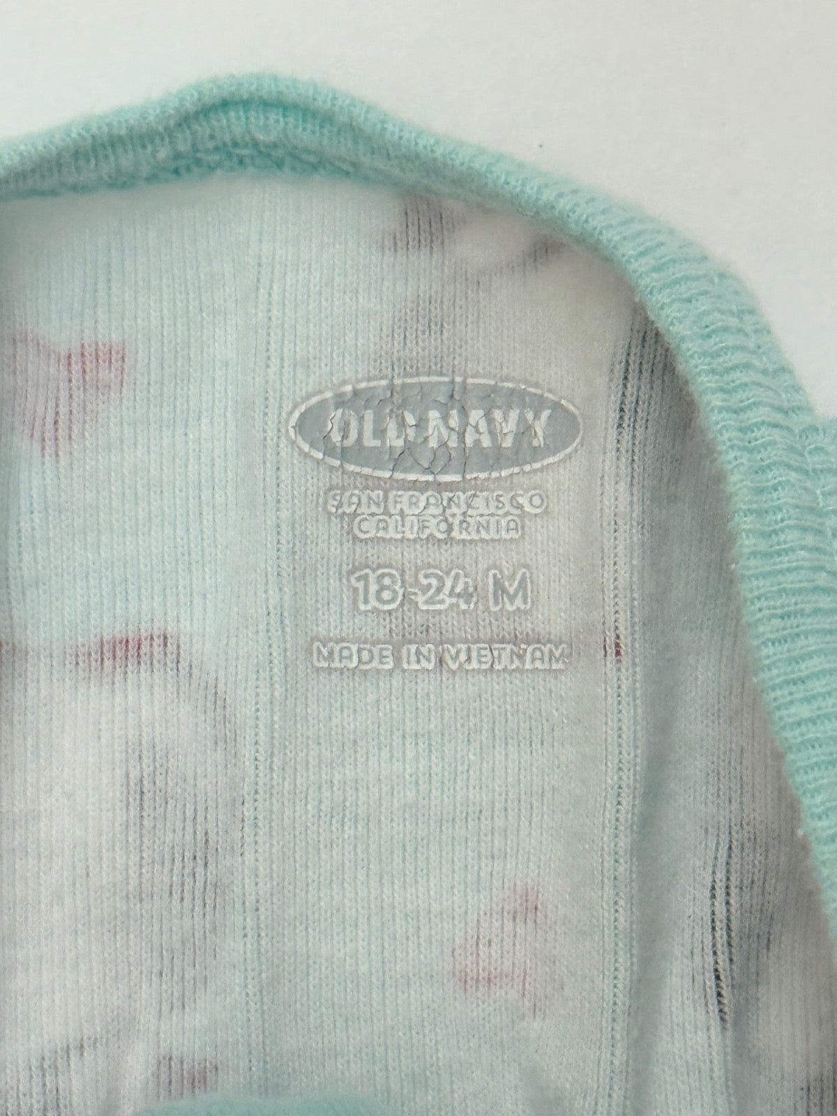 Old Navy Penguin Footed Sleeper 18-24M