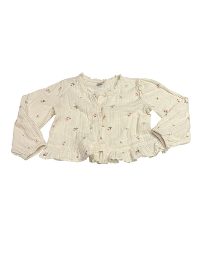 Old Navy Floral Muslin Ruffle Top Set 5T
