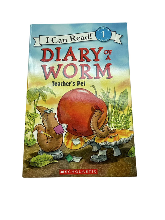 Diary of a Worm Teacher's Pet I Can Read