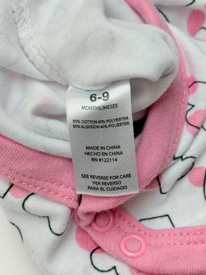 Contact Heart Print Bodysuit 6-9M