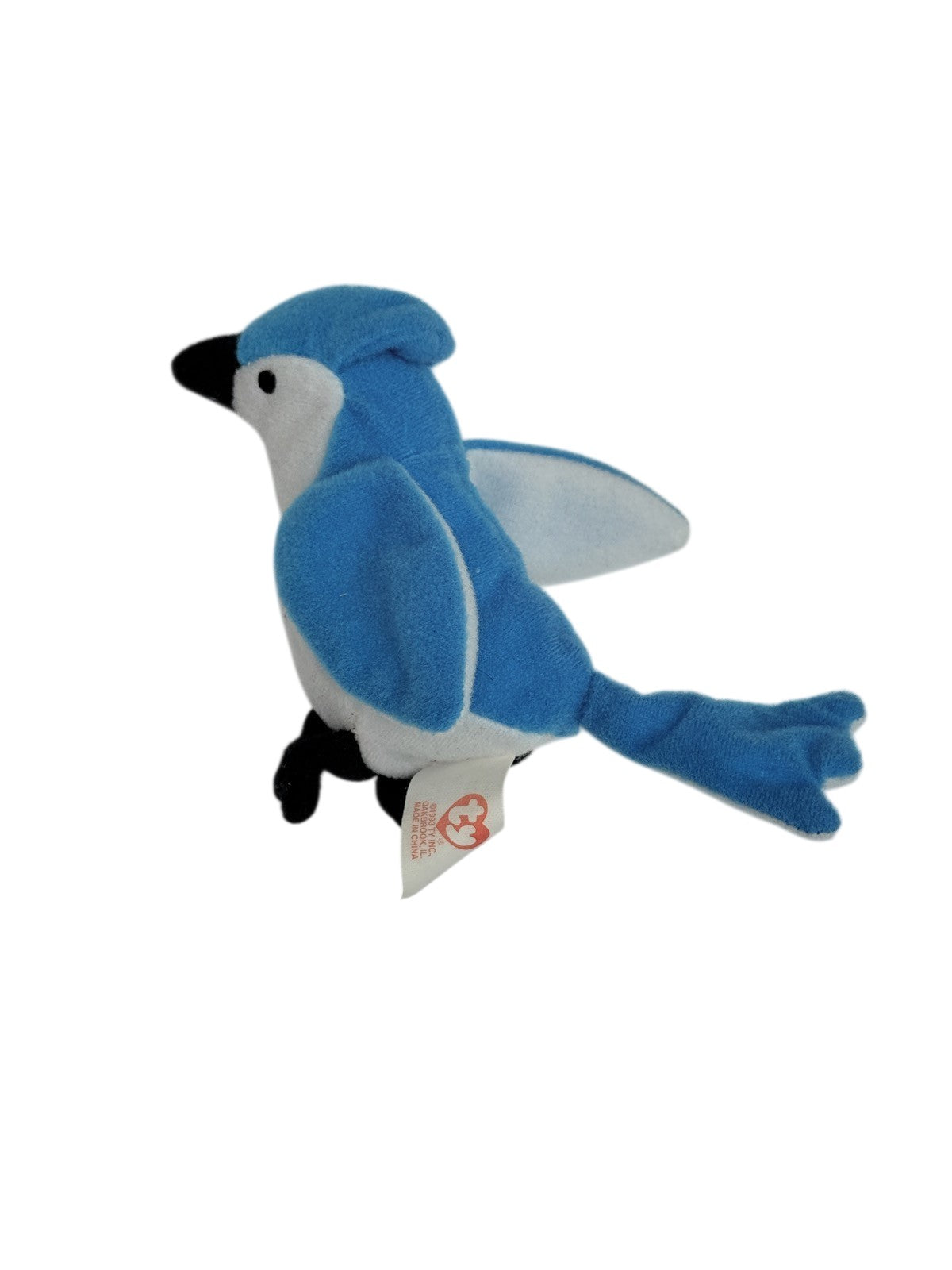 Ty Beanie Baby Rocket Blue Jay Plush