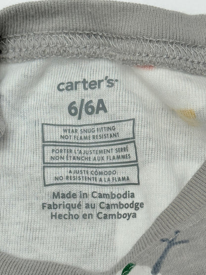 Carter's Snowman Pajama Set Size 6/6Y