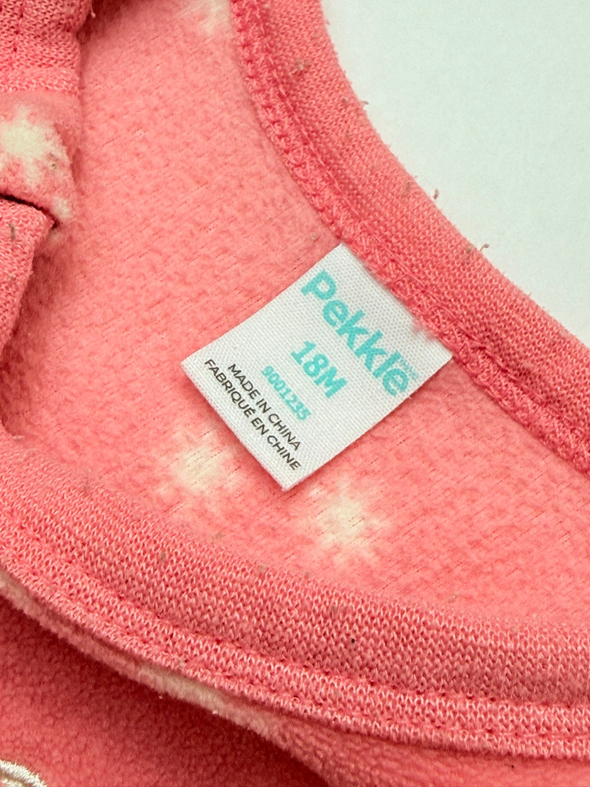Pekkle Fleece Ice Skater Footed Sleeper 18M