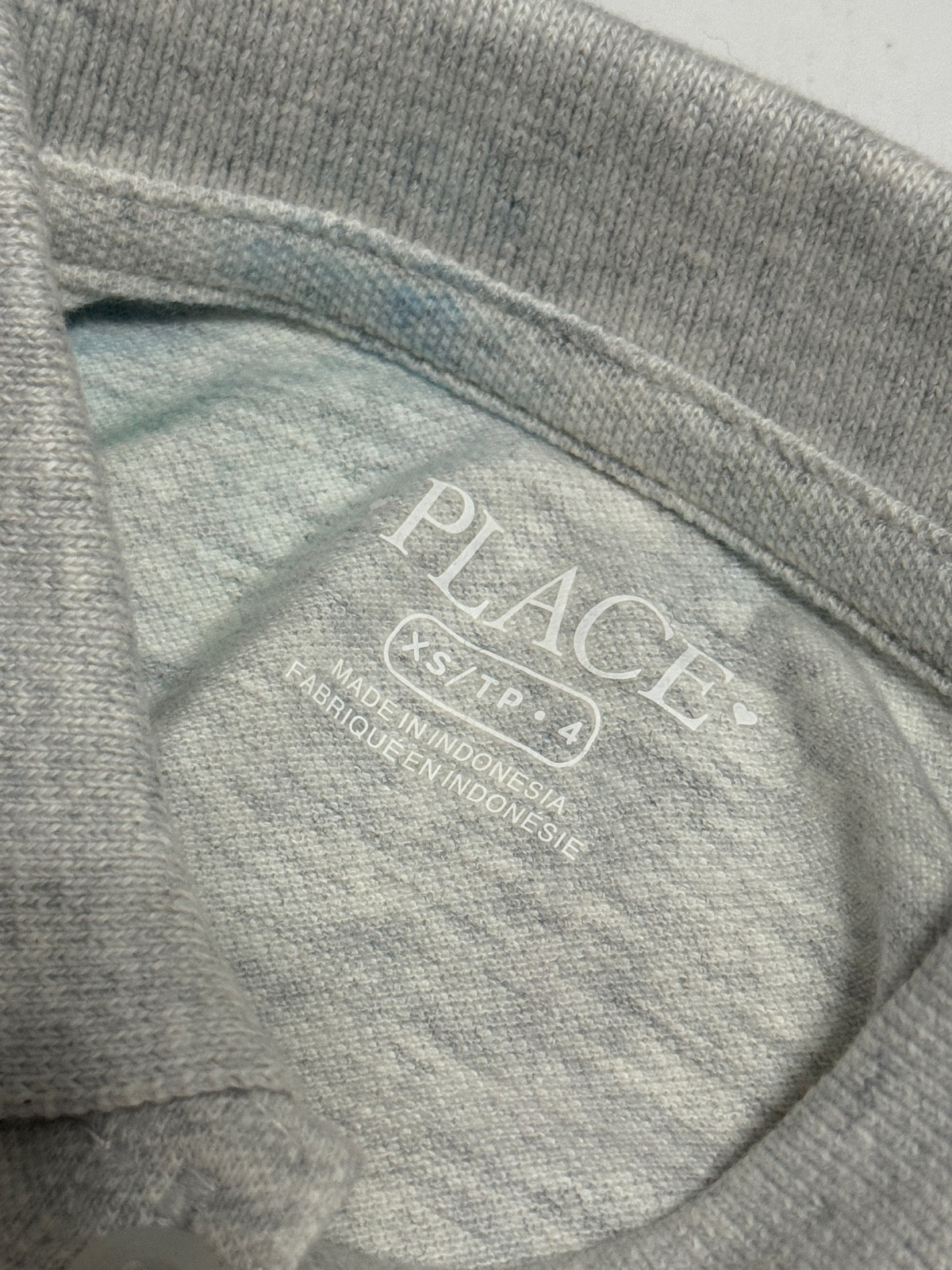 Children's Place Gray Polo Shirt XS 4