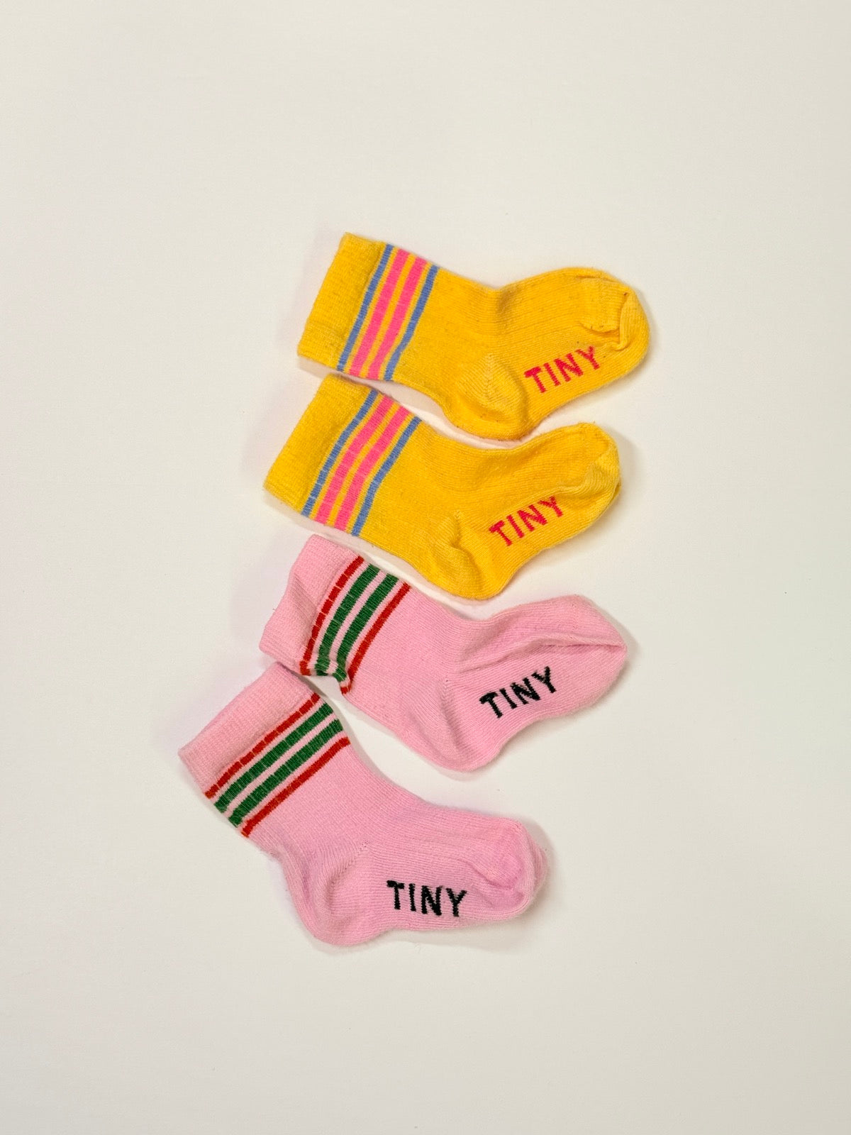 Tiny Cottons Striped Socks 2-Pack 12m