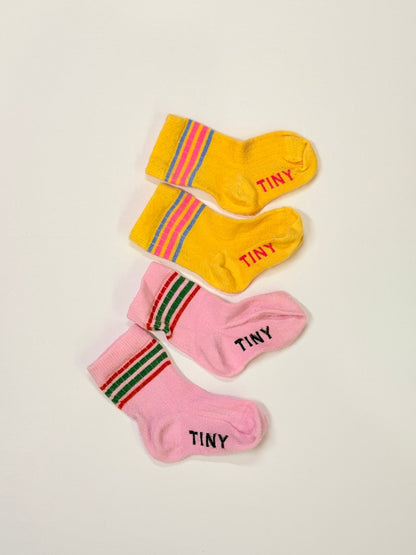 Tiny Cottons Striped Socks 2-Pack 12m