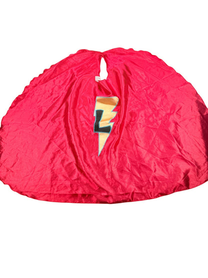Superfly Kids Red Superhero Cape with Lightning Bolt
