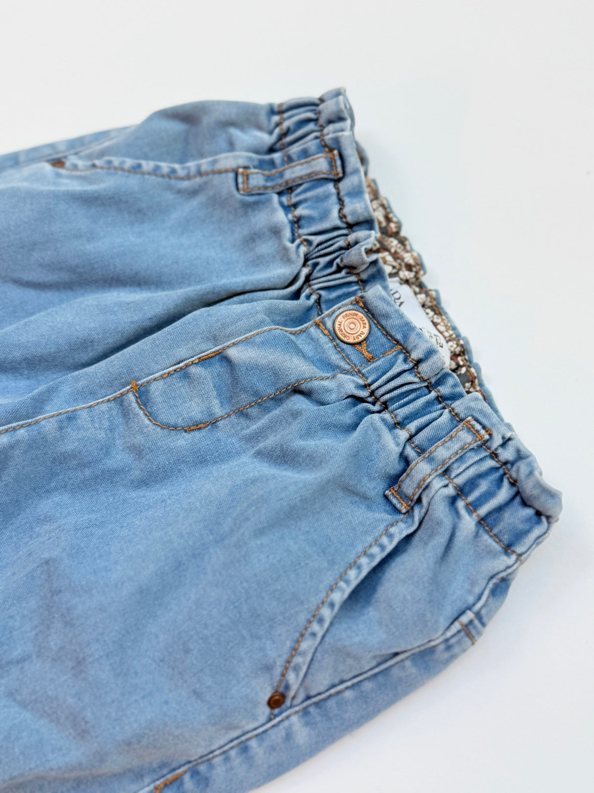 Zara Baby Light Wash Denim Jeans 2-3Y