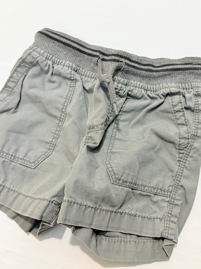 OshKosh B'gosh Gray Pull-On Shorts 12M