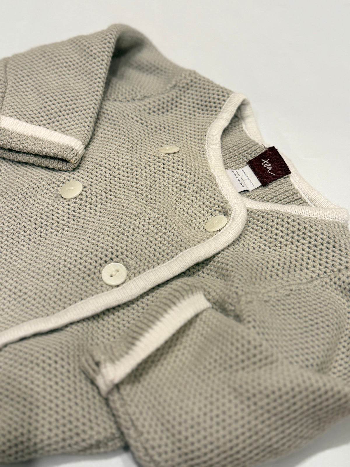 Tea Collection Knit Cardigan 3-6m