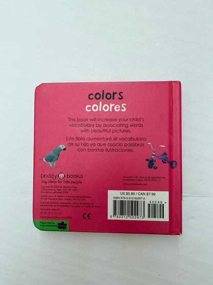 Colors Colores Bilingual Board Book