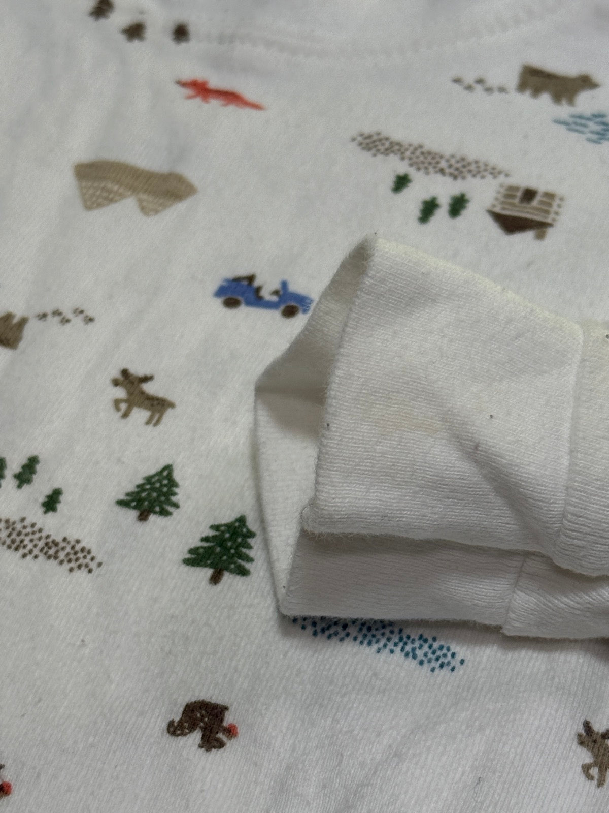 Carter's Woodland Print Long Sleeve Bodysuit 18m