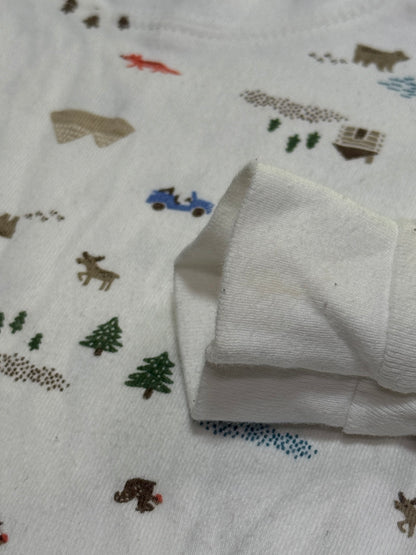Carter's Woodland Print Long Sleeve Bodysuit 18m
