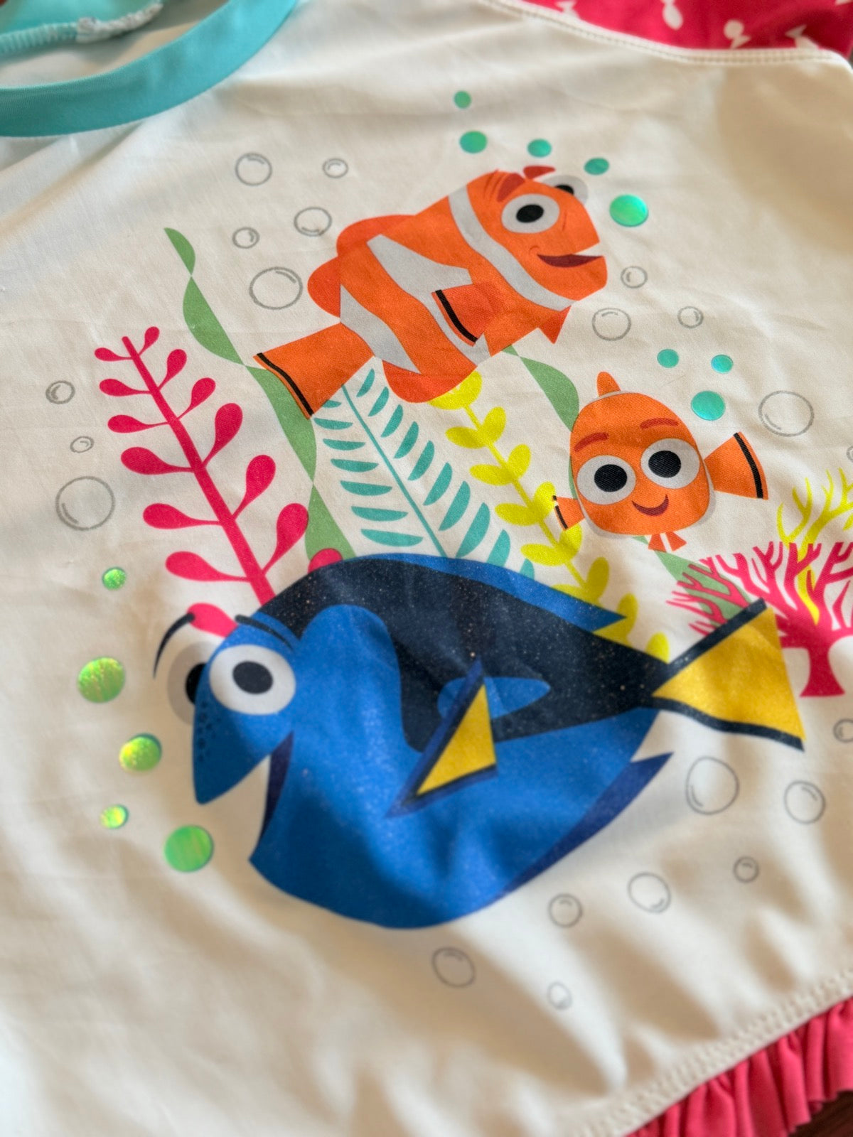 Disney Pixar Finding Dory Swimsuit Set 4/5Y