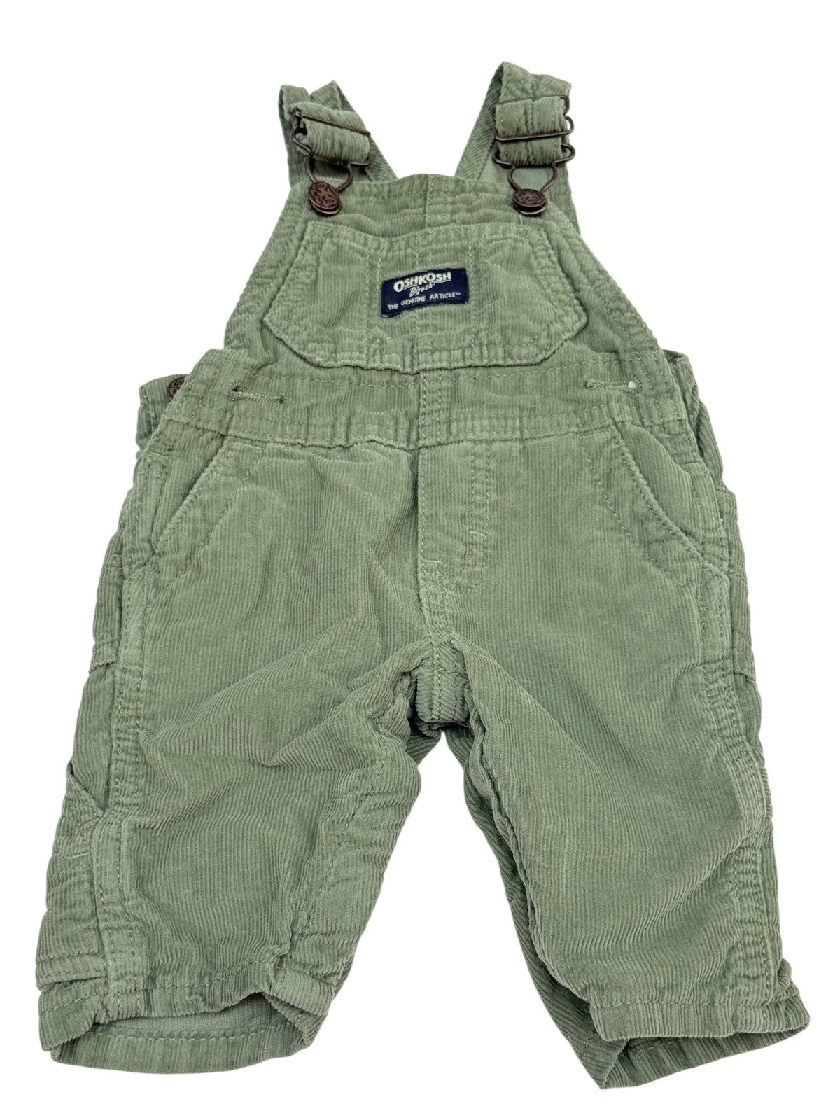 OshKosh B'gosh Corduroy Overalls Size 3M