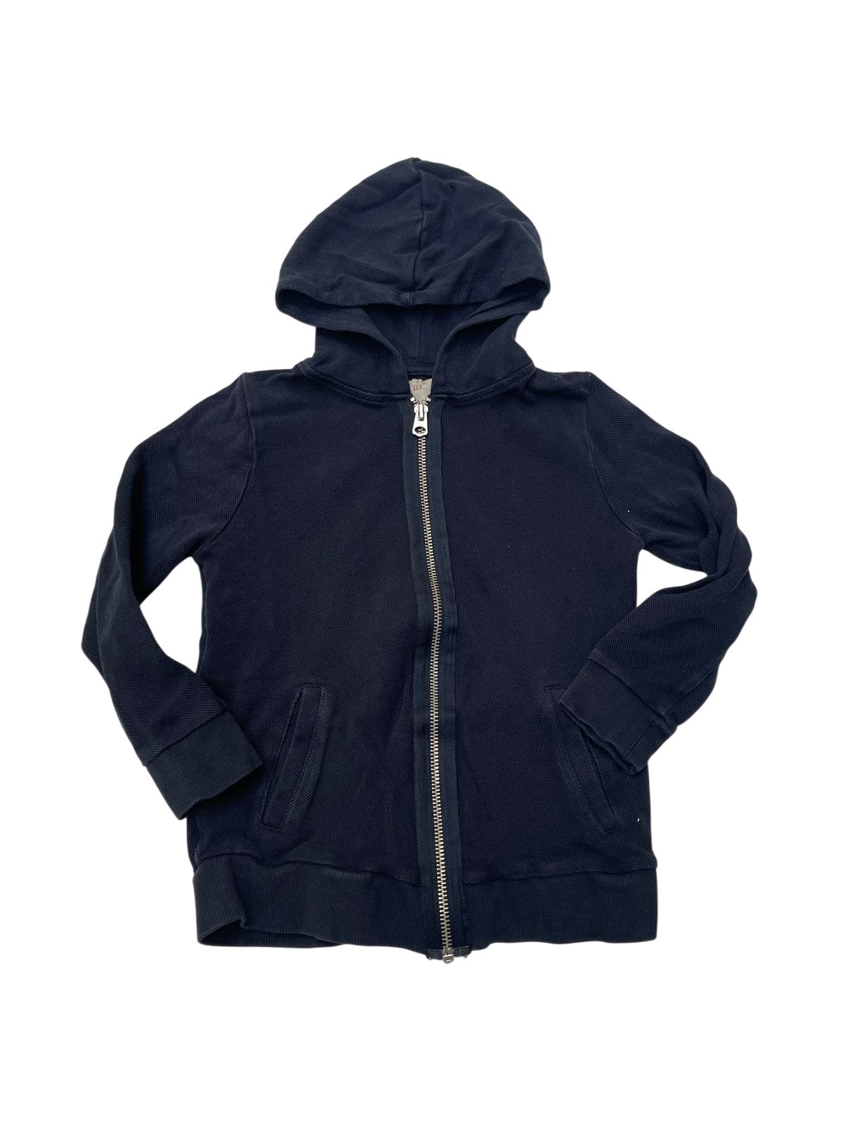 Zara Boys Collection Navy Zip-Up Hoodie Size 7