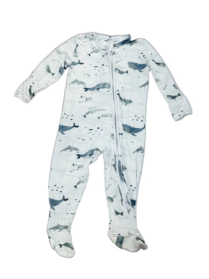 Angel Dear Whale Footed Sleeper 6-9M