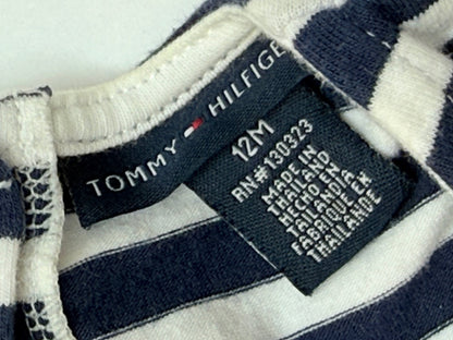 Tommy Hilfiger Striped Bow Dress 12M