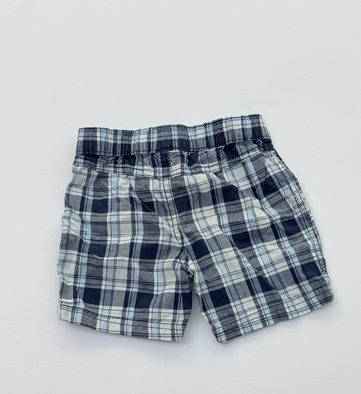 First Impressions Plaid Shorts 24 Months