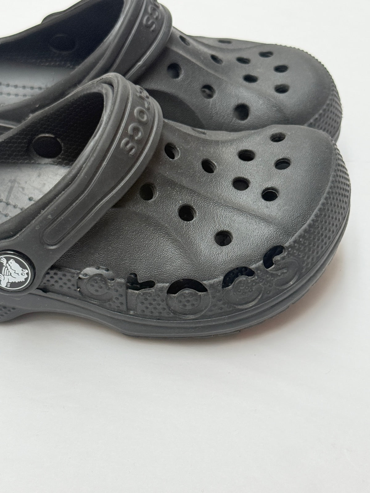 Crocs Baya Black Clogs Toddler Size 11
