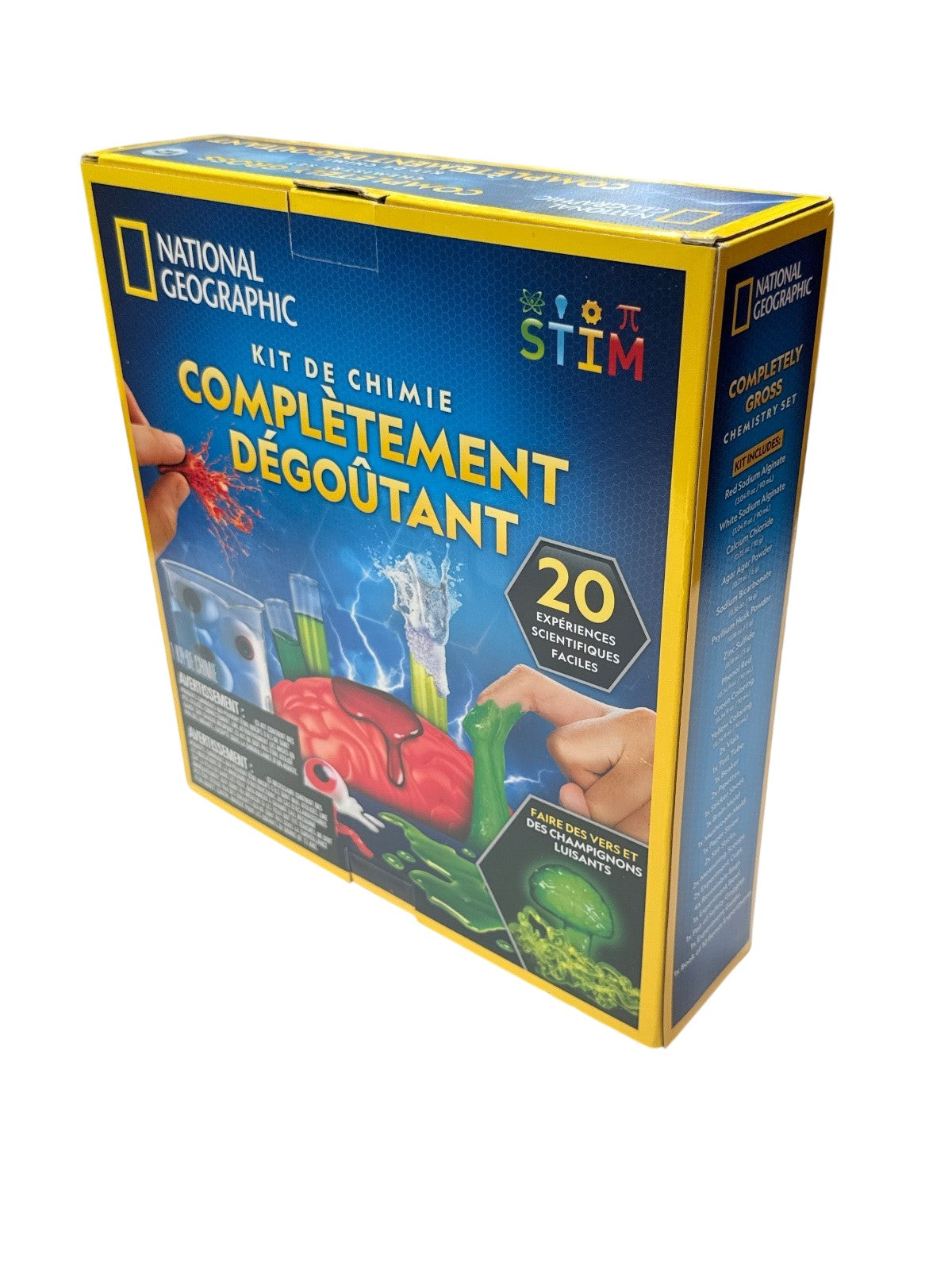 New - National Geographic Completely Gross Chemistry Set