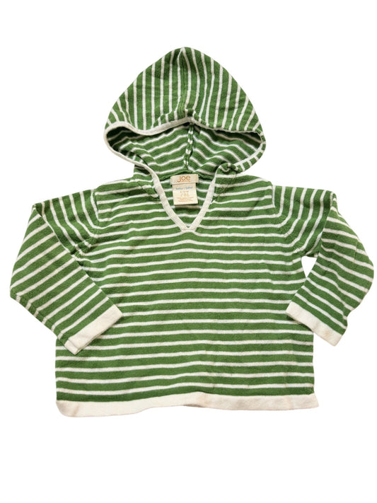 Joe Fresh Striped Hooded Sweater 6-12M