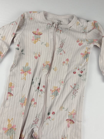 George Baby Fairy Bunny Ribbed Sleeper 18-24M