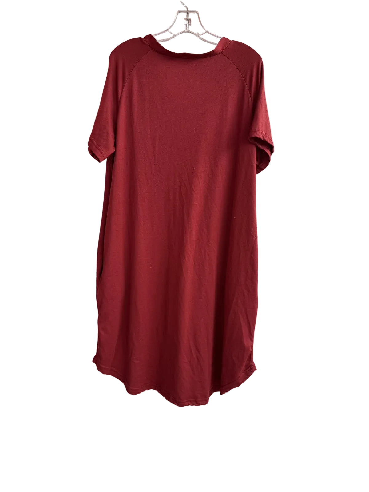 Ekouaer Red Nursing friendly nightgown Size S