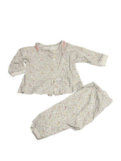 Dear Baby Floral Two-Piece Set 12M