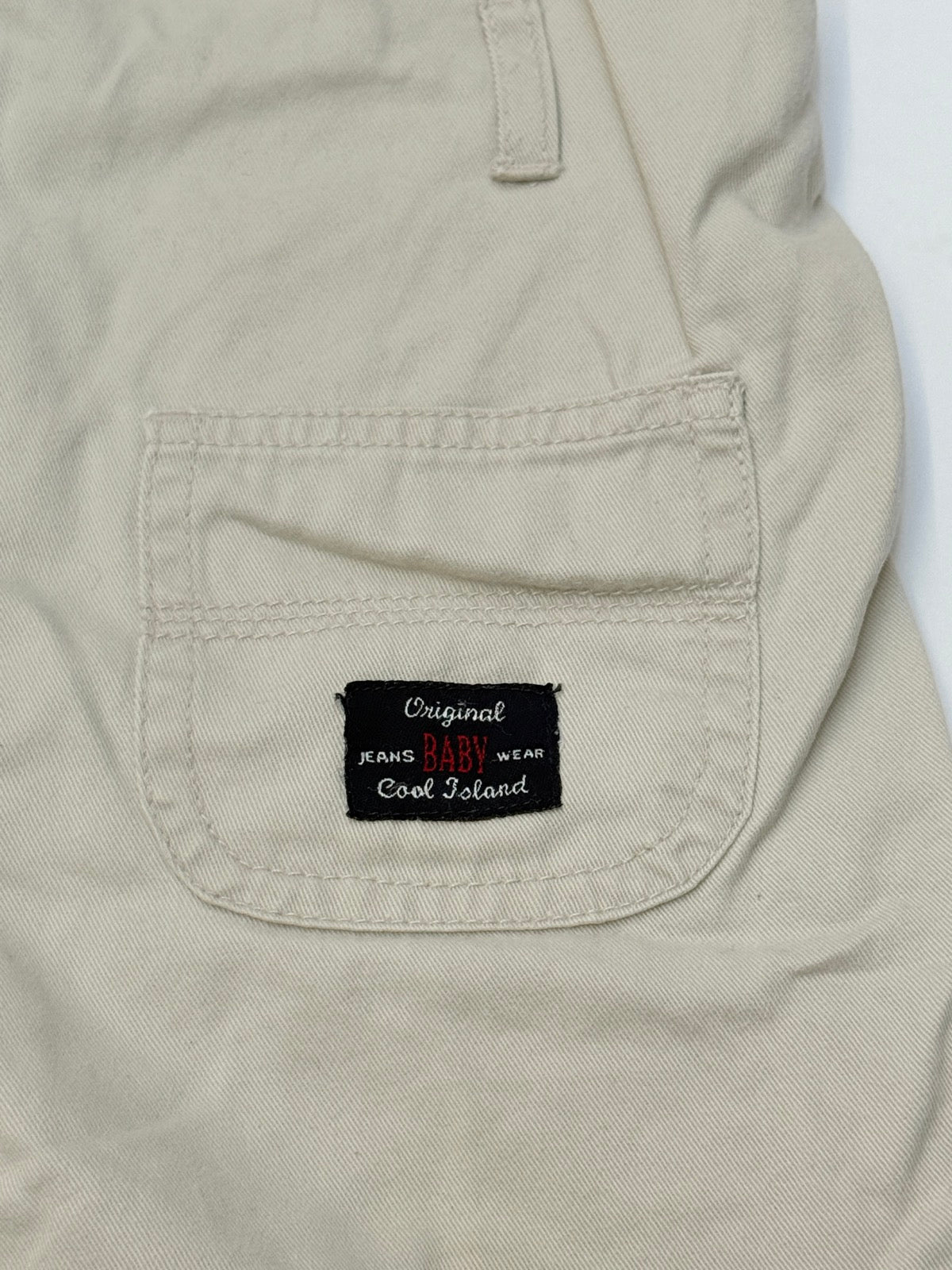Cool Island Khaki Denim Overalls 12M