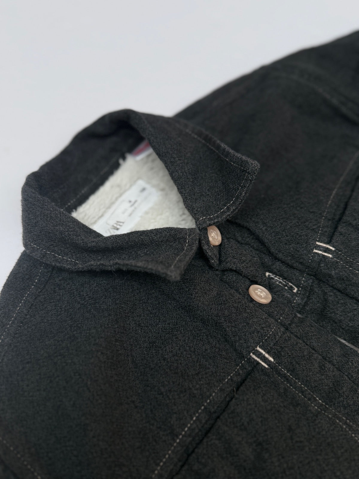 Zara Sherpa Lined Jacket 4T