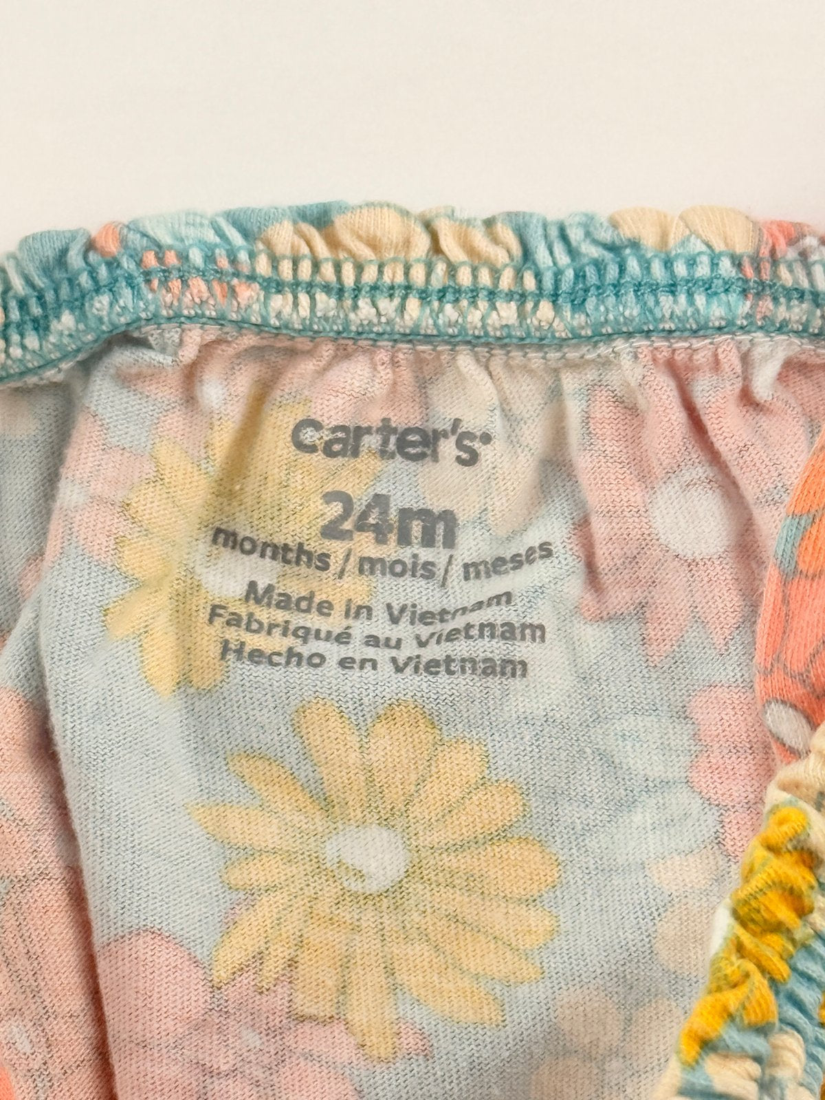 Carter's Floral Romper 24M