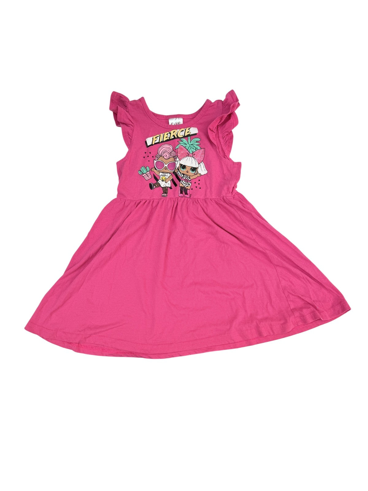 LOL Surprise Fierce Pink Dress Size 6