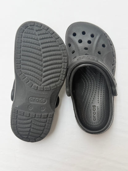 Crocs Baya Black Clogs Toddler Size 11