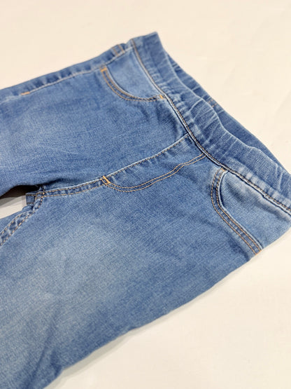 H&M Super Stretch Jegging Light Blue Size 4-5Y