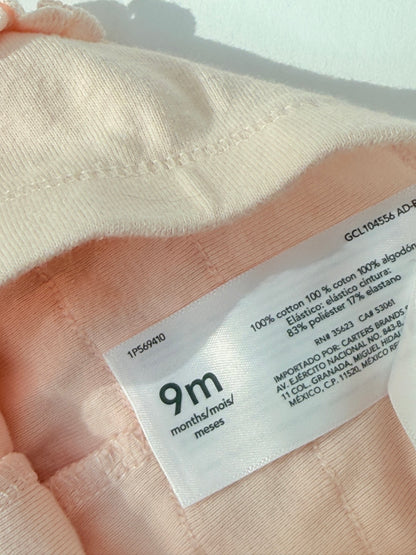 Carter's Pink Ruffle Leggings 9m