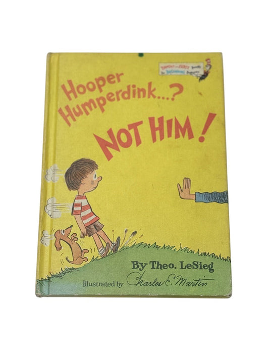Vintage Theo. LeSieg Hooper Humperdink Not Him