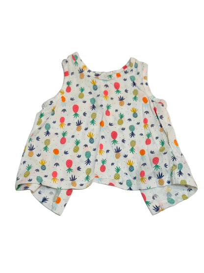 Baby Gap Pineapple Print Tank Top 6-12m